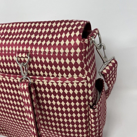 Large Tote Bag Purse Handbag Poesis Retired Barkcloth Style Clutch Accessories - Picture 11 of 16